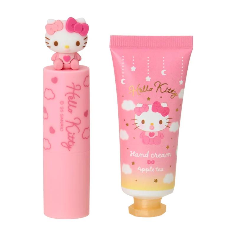 Sanrio Hello Kitty Lip Balm and Hand Cream Set Japan NEW Sanrio Characters
