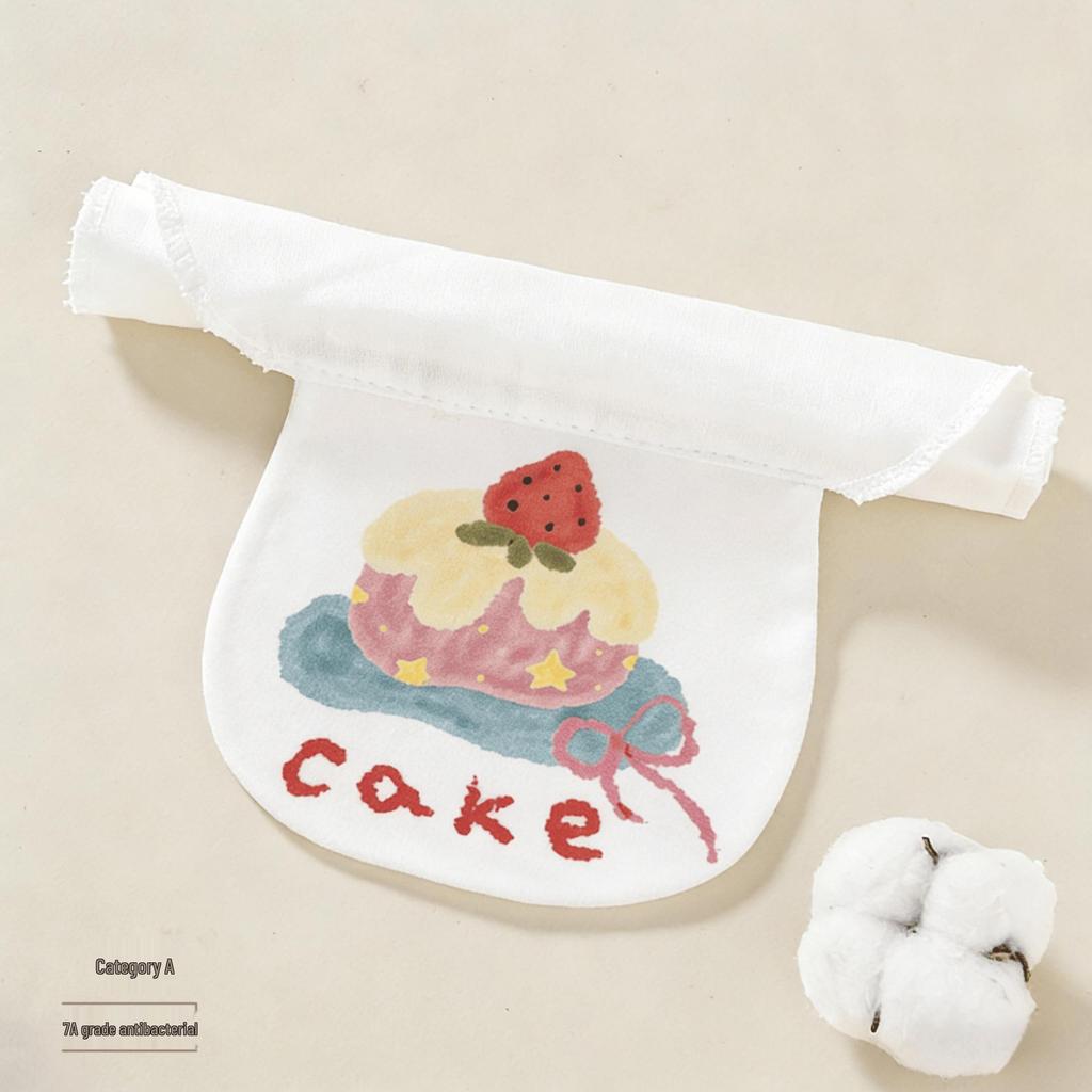 6-Layer Pure Cotton Sweat-Absorbent Towel for Children - Summer Kindergarten Gauze Anti-Sweat Back Pad