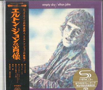 CD ELTON JOHN - Empty Sky (Limited Edition)(SHM-CD) UICY78955 WARNER MUSIC JA 2019 Japan Obi Rock