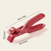 Bowl Holder Clip Safe Handling Kitchen Tongs with Silicone Cover Hot Dishes Grippers Tongs for Baking and Grilling