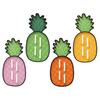 Ananas Silikon Topfdeckelhalter Rutschfest Hitzebeständig Spülmaschinenfest Küchenarbeitsplatte Obstform Topfdeckelaufbewahrung Trocknungsmatte