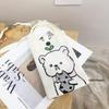 Cute Cartoon Dopamine Knit Crossbody Phone and Coin Bag