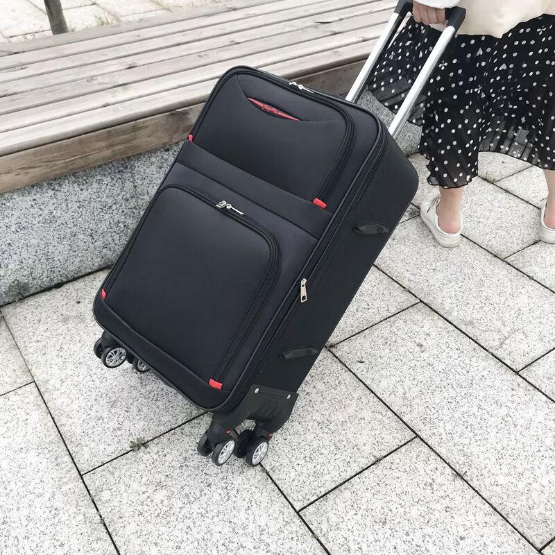 JOURHEY SHI Men's Business Oxford Cloth Large Capacity Trolley Suitcase
