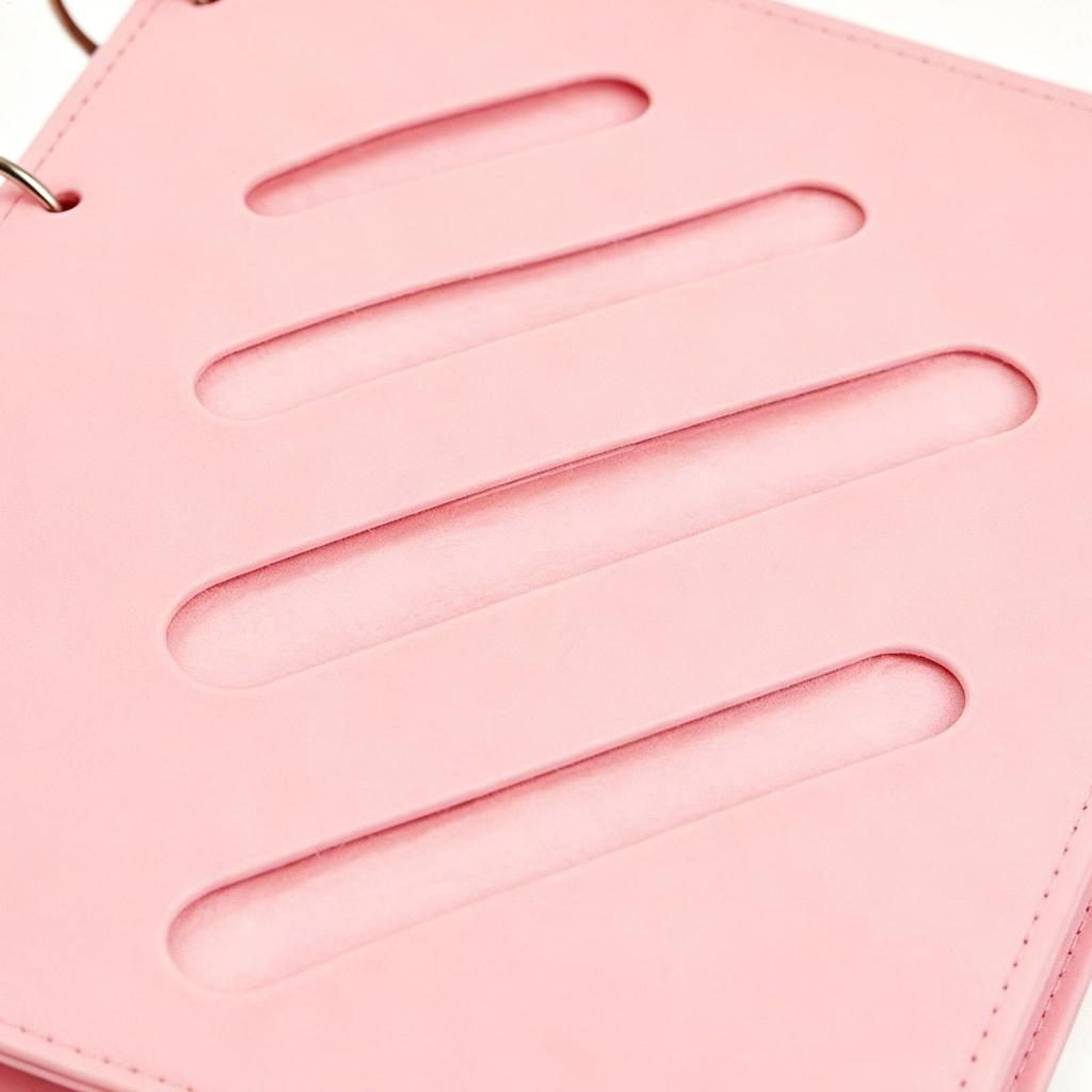 Large Capacity Hair Accessories Storage Book Space Saving Loose-leafs Hairpins Display Book Foldable Hairband Storage Bag
