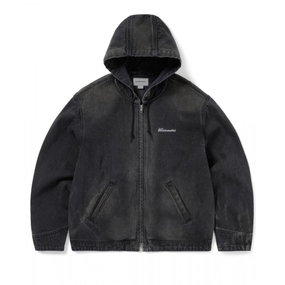 Thisisneverthat Washed Carpenter Jacket Black S