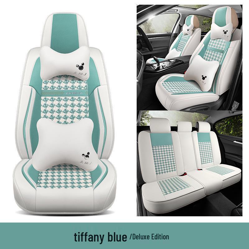 Ice Silk Seat Cover for Great Wall Fengjun 5 - All-Season, Full Surround, Universal Fit for European Trucks