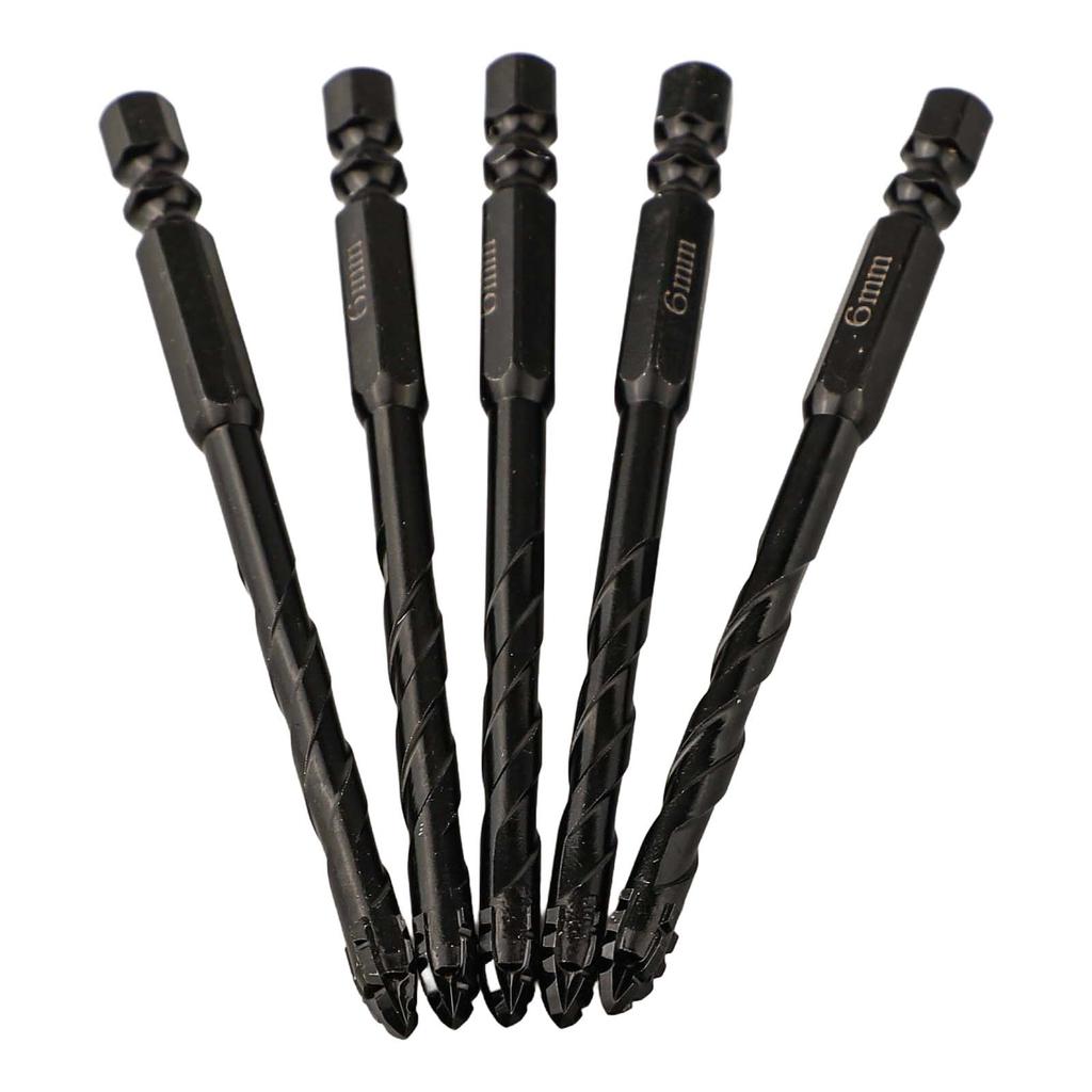 Eccentric Triangle Shape Drill Bits 5pcs Suitable for Multiple Materials
