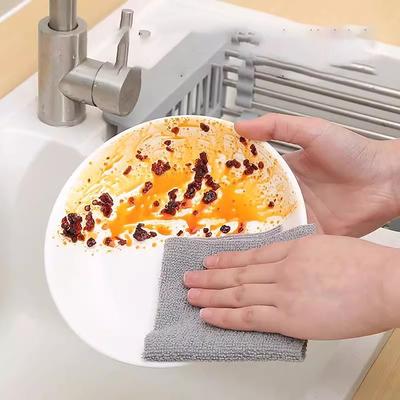20pcs/box Pull-out Disposable Rags for Kitchen Household Absorbent Microfiber Scouring Pad
