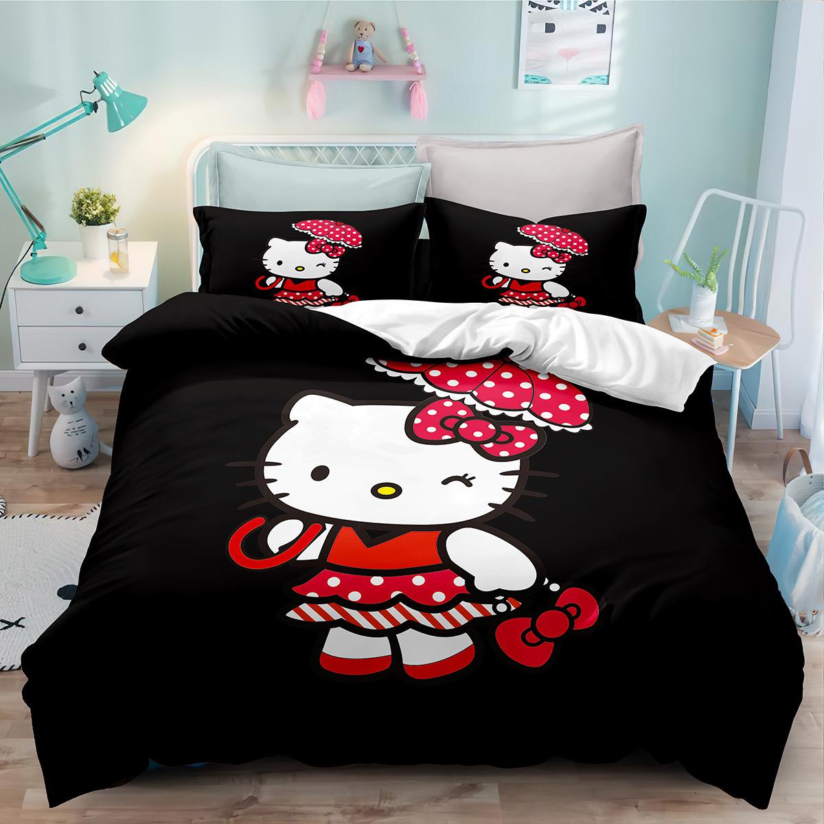 

Bedding Home Textiles Digital Printing Three-Piece Set 70 * 133