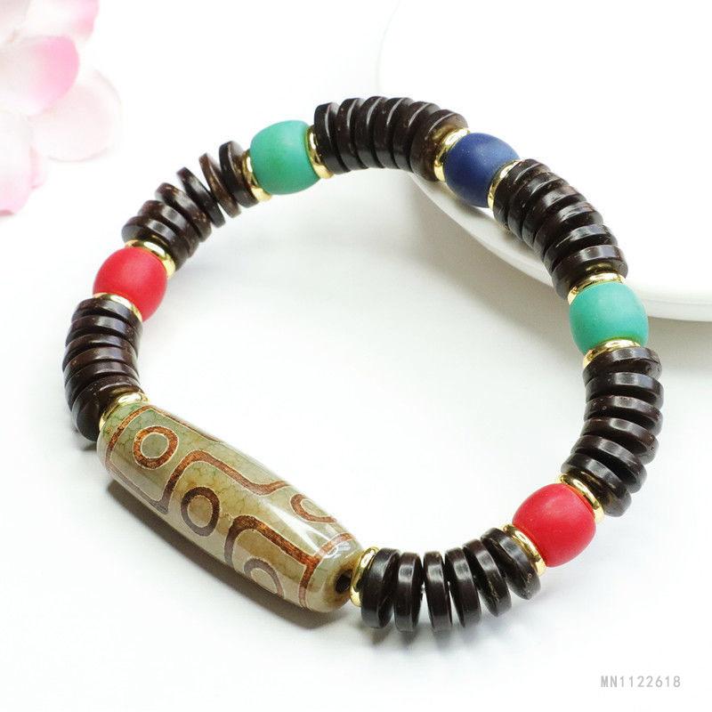 2026 Dzi Bead Bracelet Agate Jewelry Factory Live Delivery S1122618