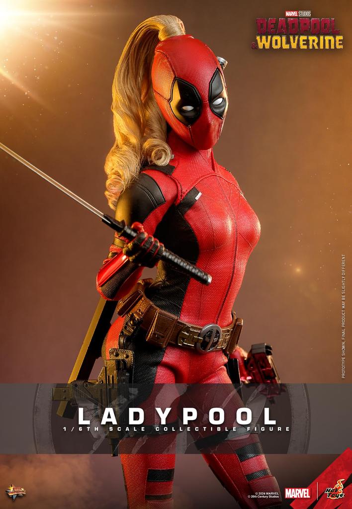 Movie Masterpiece Deadpool Wolverine Lady Deadpool Maßstabfigur & 1/6