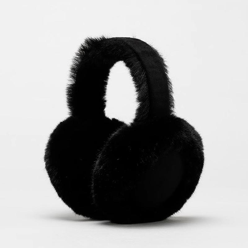 

Fashionable Cute Cartoon Earmuffs Warm Thickened Earmuffs Winter Antifreeze чёрный