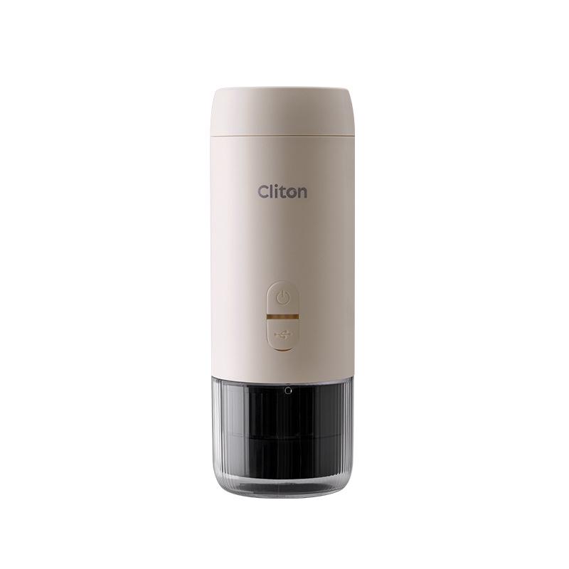 Cliton Portable Italian Espresso Capsule Machine - Semi-Automatic Moka Pot