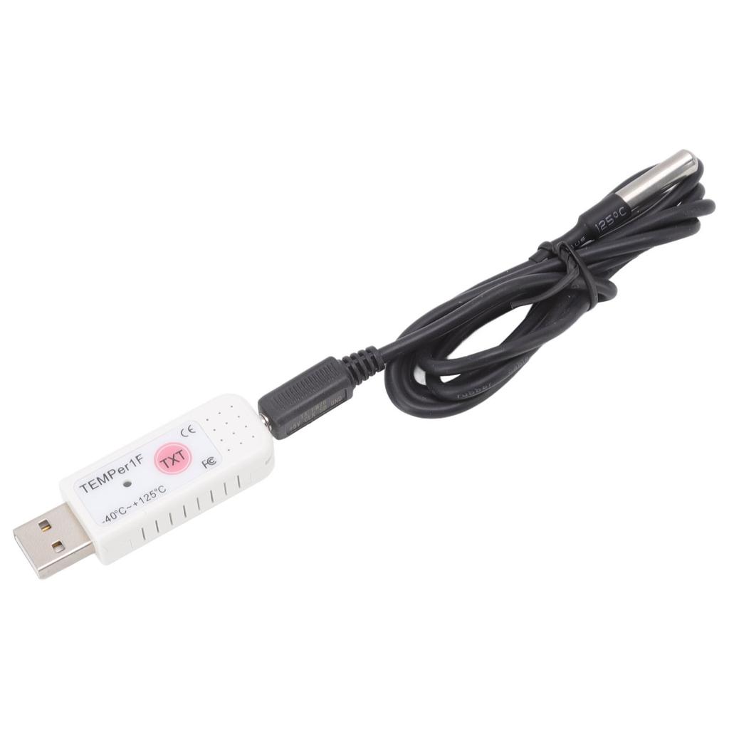 USB Computer Temperature Sensor Data Logger Temperature Alarm for Indoor Outdoor Computer Room Warehouse Monitoring