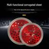 Multi-functional Corrugated Sheet Diamond Tile Cutting Blade for Angle Grinders