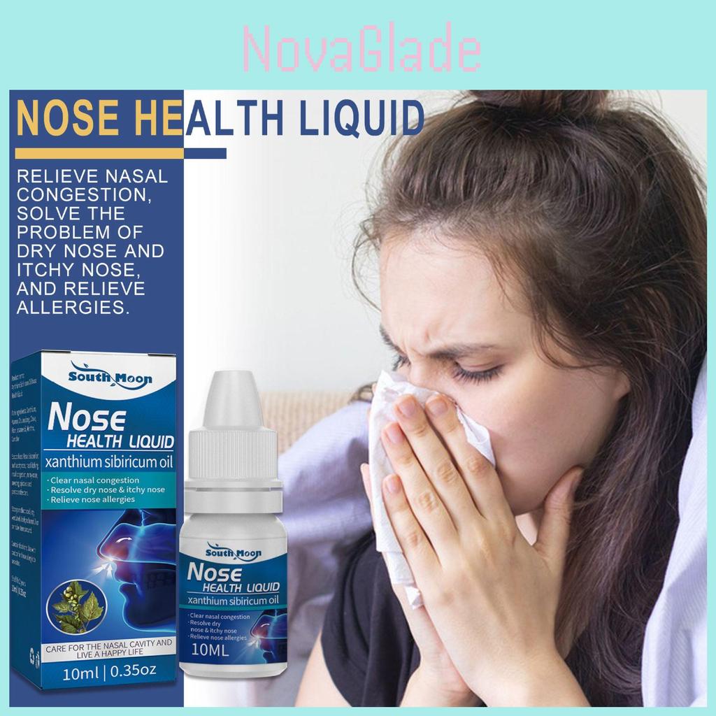 South Moon Nasal Relief Oil Soothes Allergies Eases Dryness Reduces Sneezing Unblocks Congestion