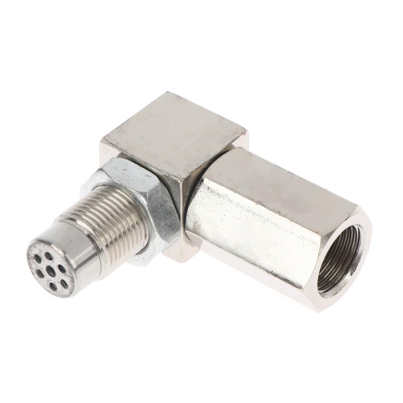 

M18X1.5 45°/90° O2 Oxygen Sensor Car O2 Oxygen Sensor Spacer Engine Light Adapter Bung Catalytic Converter Fix Iron Plating 90 Degrees