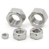 304 Stainless Steel 1/2/5/10/20/25/50 pcs M1 M1.2 M1.4 M1.6 M2 M2.5 M3 M3.5 M4 M5 M6 M8 M10-M36  Hex Hexagon Nuts DIN934 Metric