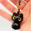 Chaîne de téléphone portable en ébène Pendentif Créatif Porte-clés de voiture chinois Pendentif USB Poupée en palissandre