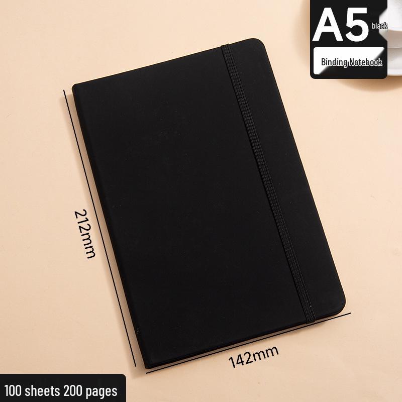 A5 Ribbon-Tie Planner & Journal: Custom Logo High-Value Stationery Gift