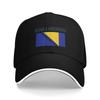 Spring Bosnia Flag Symbol Baseball Cap  Hunting Camping Fashion Print Sun Trucker Hat Unisex Adult High Quality Snapback Cap