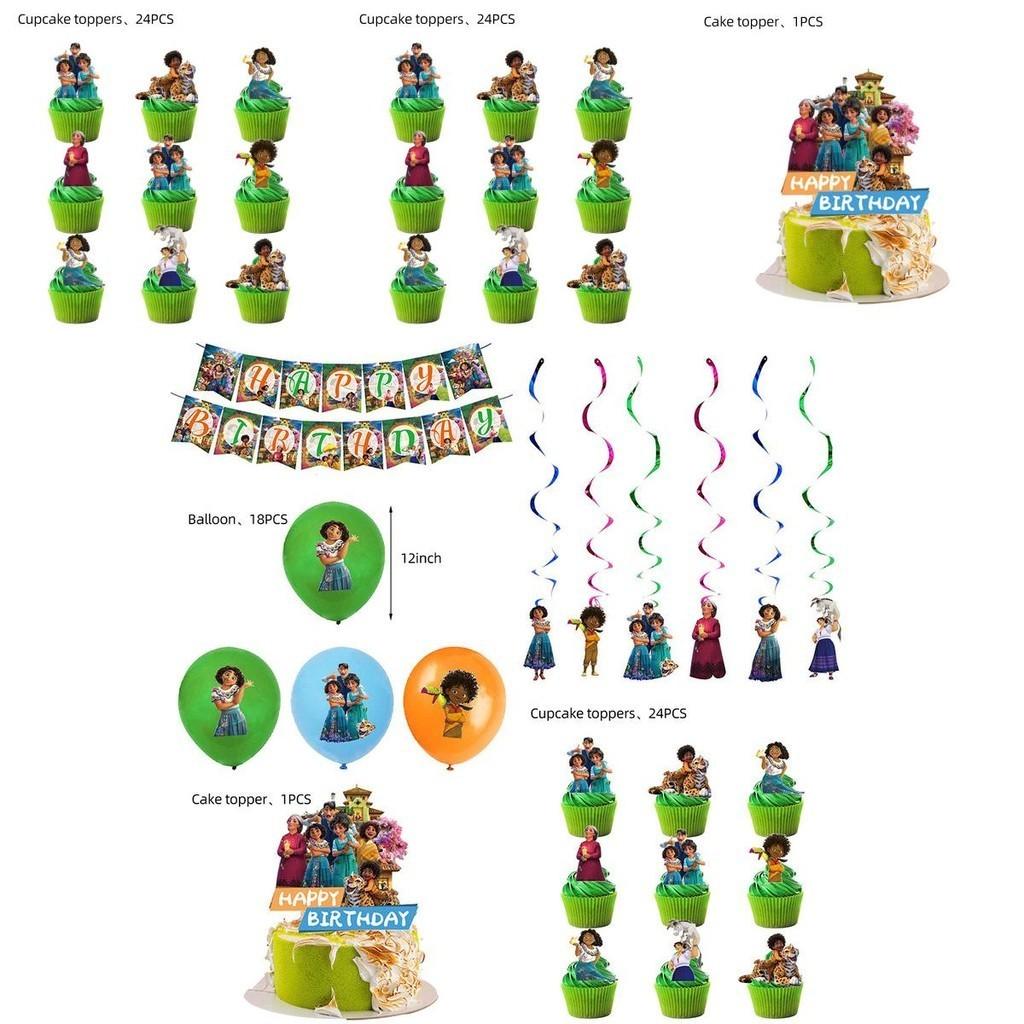 Encanto Birthday Party Supplies Set- Perfect For Surprising Your Child With A Special Day!