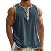 Man  Leisure  Sleeveless  Vest  Breathable