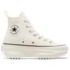 Converse Run Star Hike Platform High Embroidered Stars - Egret Lotus Pink Unisex Sneakers Cream Black A12205C