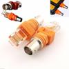 Cable Connector Computer Cables Coaxial Adapter BNC Female To RJ45 Male RJ45 To RF Connectors