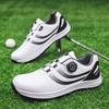 Zapatillas de entrenamiento profesionales ligeras para golf GOLF antideslizantes transpirables para exteriores sin clavos en stock