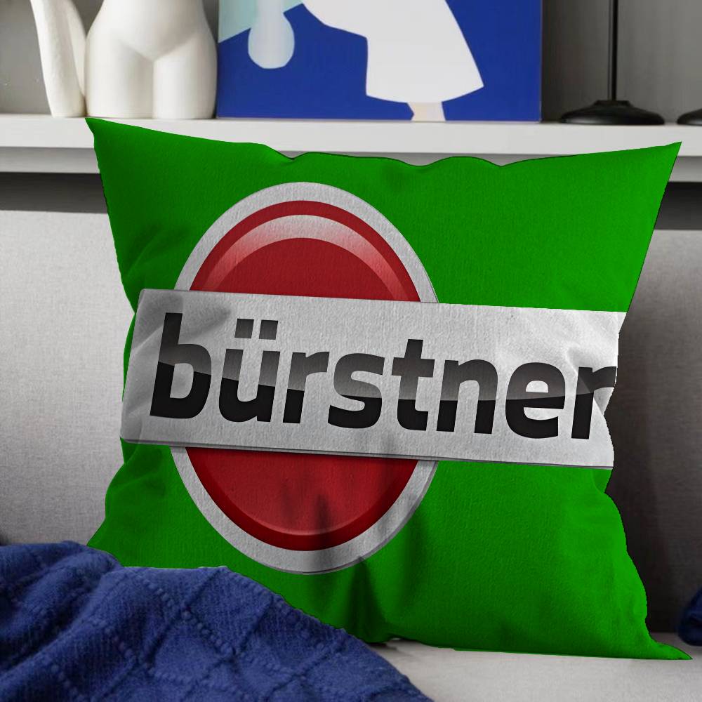 Burstner Cushion Cover Car Throw Pillow Case For Sofa Car Christmas Gift 40x40cm 45x45cm