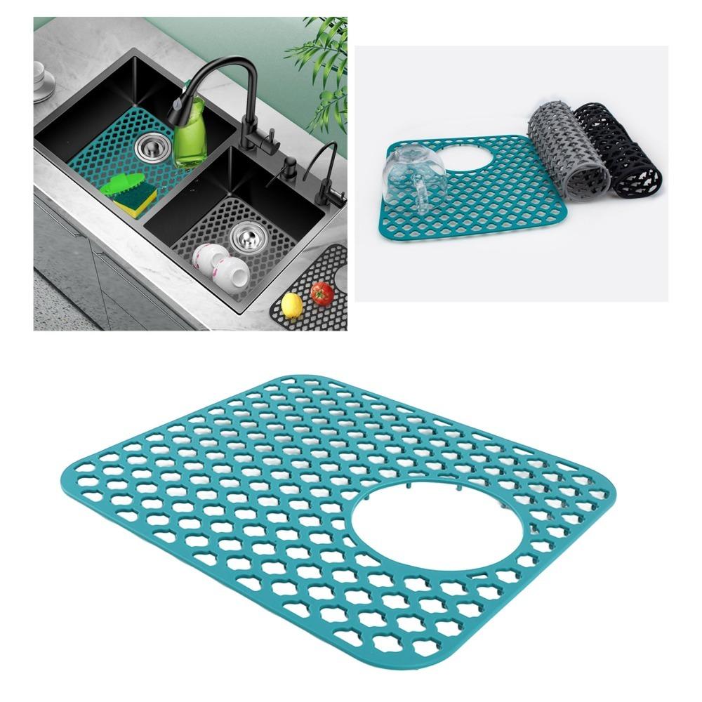Heatproof Sink Mat Silicone Kitchen Mat Kitchen Tool Sink Protector  Countertop/Bar