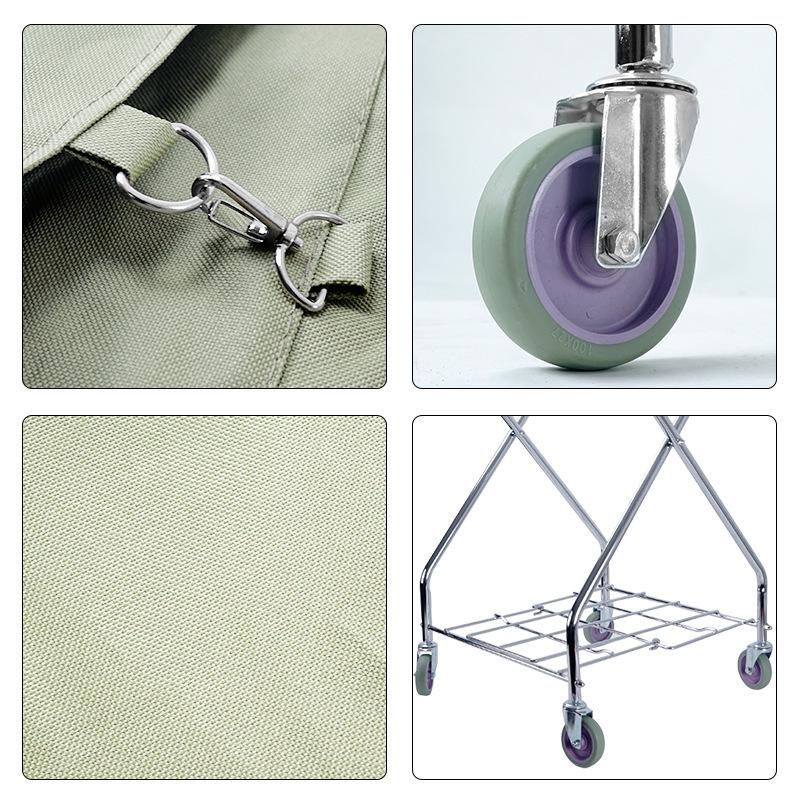 Xinmeida Commercial Stainless Steel Hotel & Laundry Service Cart