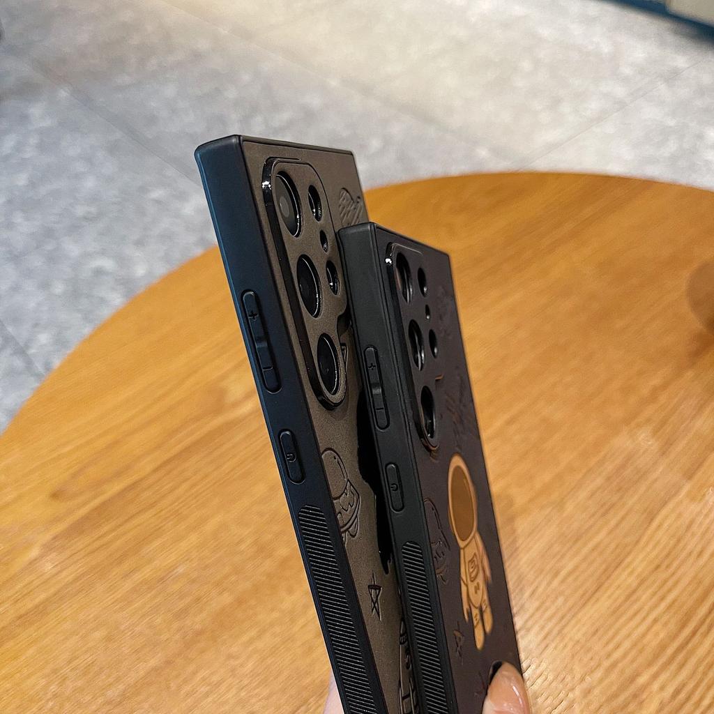 New Laser Astronauts Are Suitable for Samsung S24 Ultra Mobile Phone Case Cover S23 Ultra Anti Fall S22plus