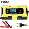 12V 6A Car & Motorcycle Battery Charger for 14.6V Lithium Iron Phosphate Batteries