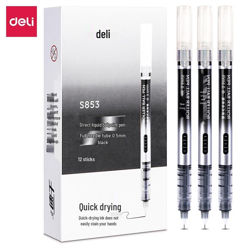 Deli Full Needle Direct Liquid Gel Pen