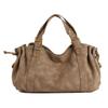Handbag Fashion Retro Frosted Loose Pleated Soft Leather Women's Bag Simple Commuting Tote Bag