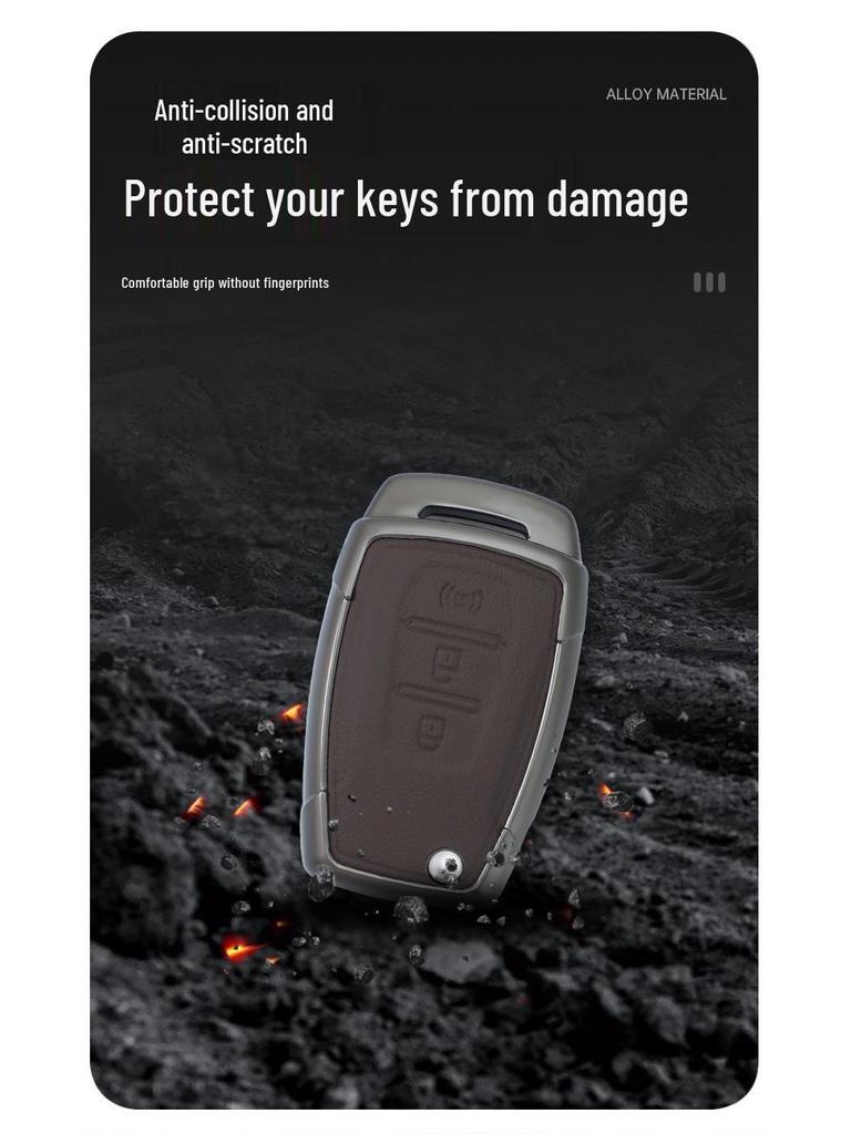 Full Coverage Protective Case for Ssangyong Korando/Rexton/Shu Lai Car Remote Key