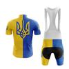 Maillot de cyclisme à manches courtes pour homme, ensemble de vêtements de sport respirants à séchage rapide, été 2024, Ukraine