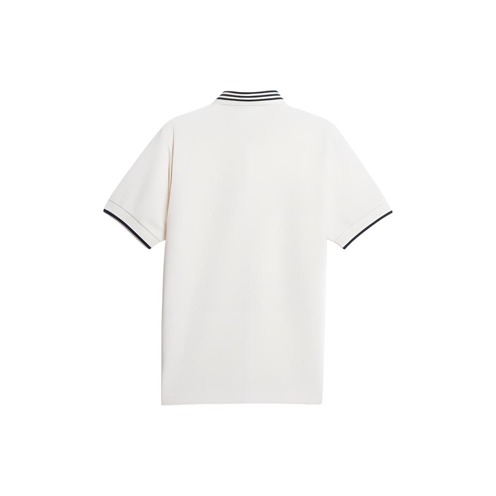 Adidas Short Sleeve Polo Shirt Chalk White Men Streetwear IM8919