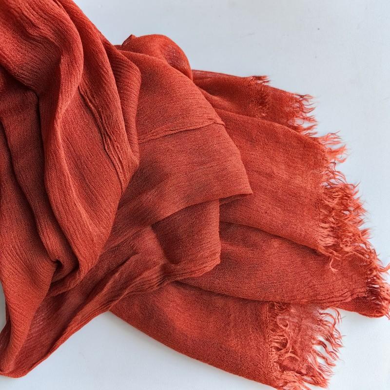 61 Colors Soft Cotton Viscose Scarf Rayon Material Muslim Hijab Mid Eastern Plain Solid Color Headscarf With Tassel