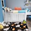 Baseball Rug for Boys Bedroom and Playroom, Non-Slip Sport Carpet, Living Room and Bedroom Decor