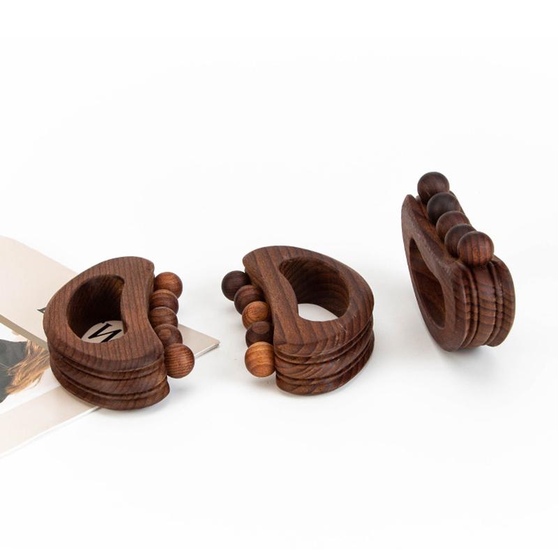 

1 шт. Массажер для лимфодренажа Деревянный инструмент Гуа Ша для тела Ручной массажный скребок для антицеллюлитного массажа тела Весло Гуа Ша