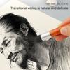 3PCS/Set Surface Detail Processing Rendering Sketch Rubbing Brush Blending Sponge Pen  Students Gift