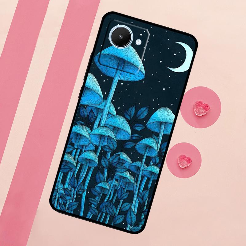 Seltsames psychedelisches Pilz-Case für Realme C71 C55 C53 C67 C75 C61 C33 C63 C51 C65 10 11 12 13 14 15 Pro Plus GT7 Pro