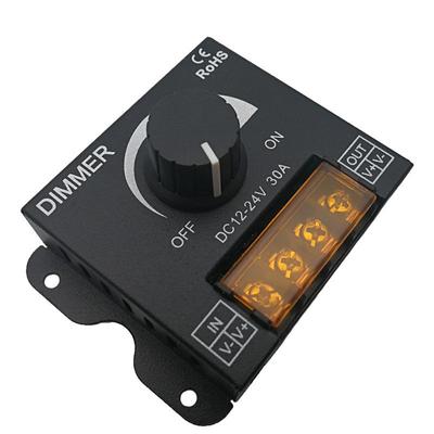 LED Single Color Dimmer Controller 12V/24V 30A