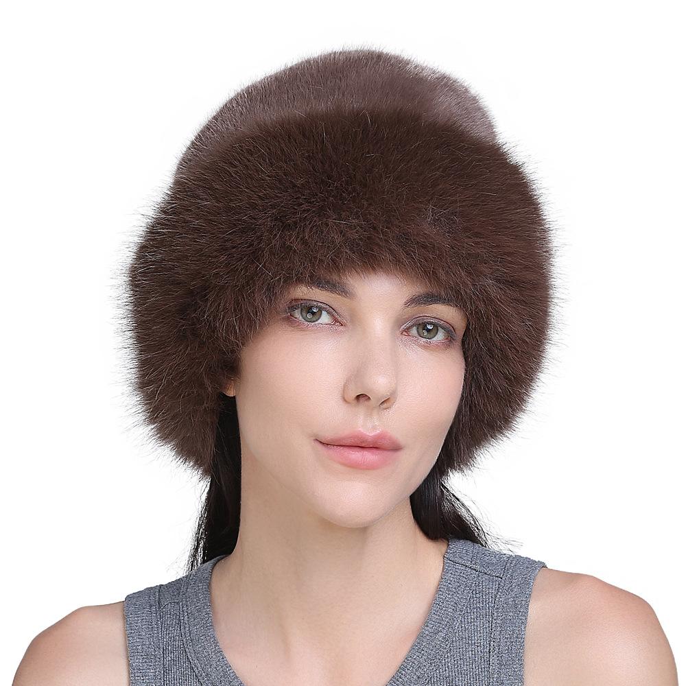 Women S Winter Plush Bucket Hat Ear Flap Warm Hat