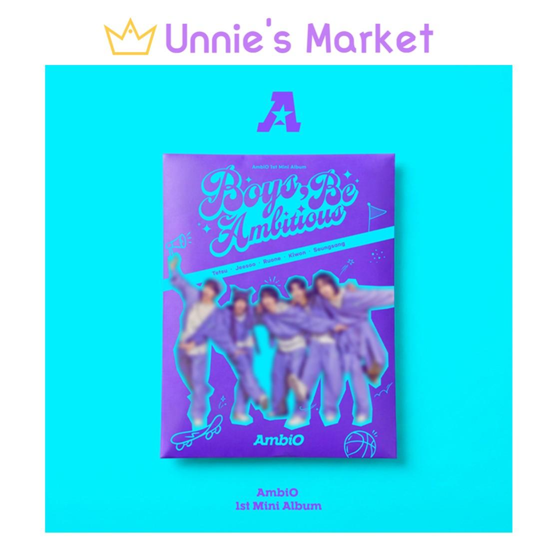 

[Pre-order] AmbiO [Boys Be Ambitious] 1st Mini Album + Free Gift 1EA
