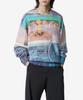 Jw Anderson Art Print Sweater - Cornflower Blue / Kw1222Yn0373835