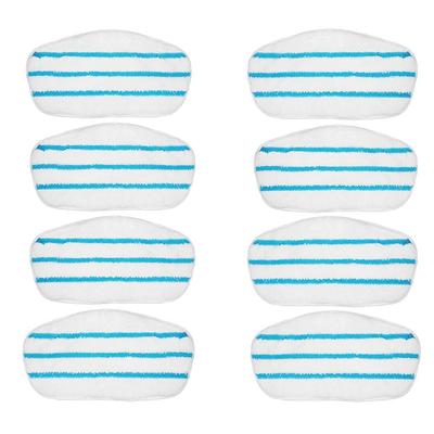 Replacement Steam Mop Pads, Compatible for PurSteam PureSteam ThermaPro 211 10-In-1 Steam Mop Cleaner 8-Pack